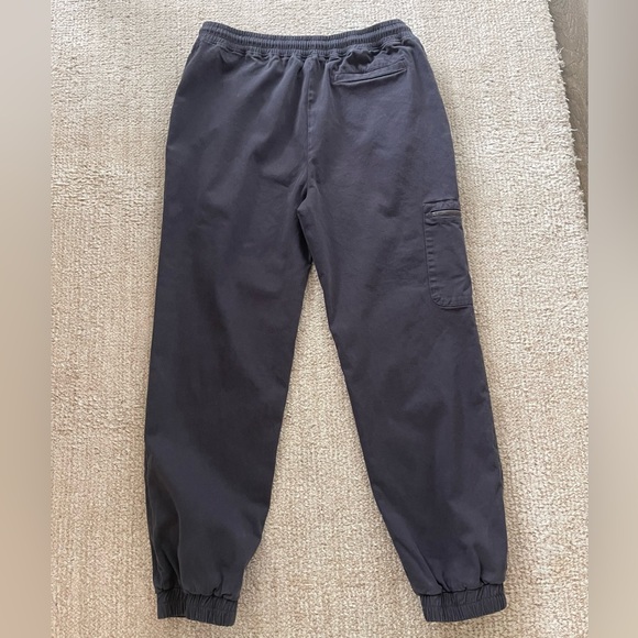 MONROW Stretch Twill Moto Pants - Picture 4 of 10